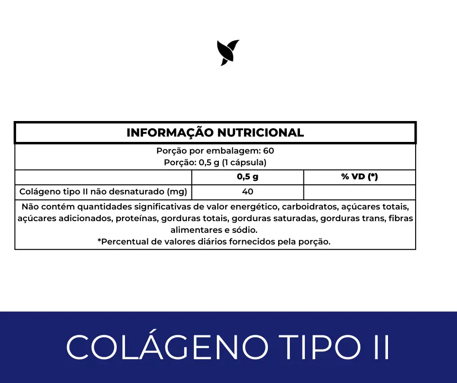 Colágeno Tipo II 40mg - 60 Cápsulas - Image 3