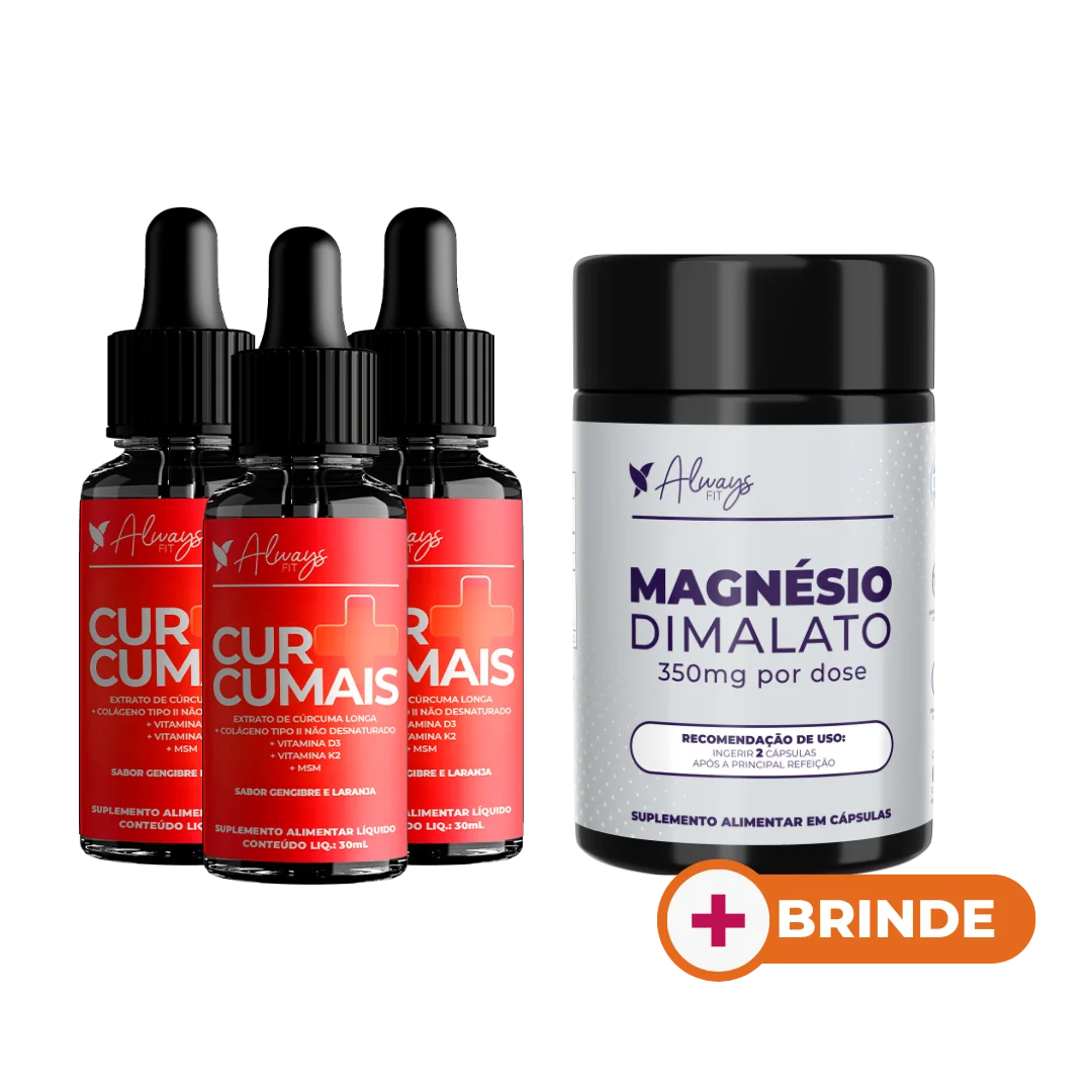 Curcumais - Cúrcuma, Vitamina D3, K2, MSM, Colágeno Tipo 2 e Condroitina - Image 4