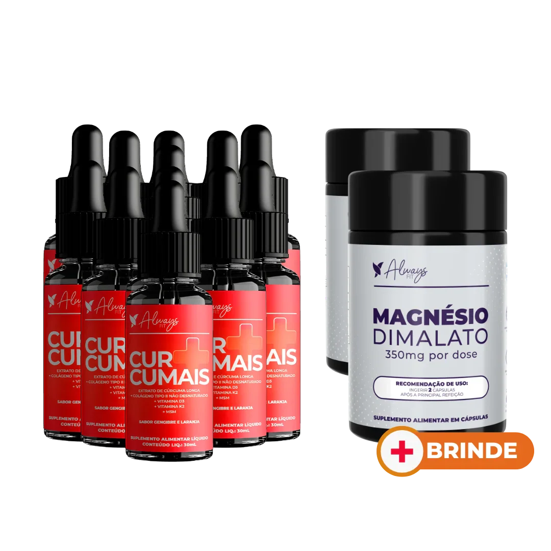 Curcumais - Cúrcuma, Vitamina D3, K2, MSM, Colágeno Tipo 2 e Condroitina - Image 6