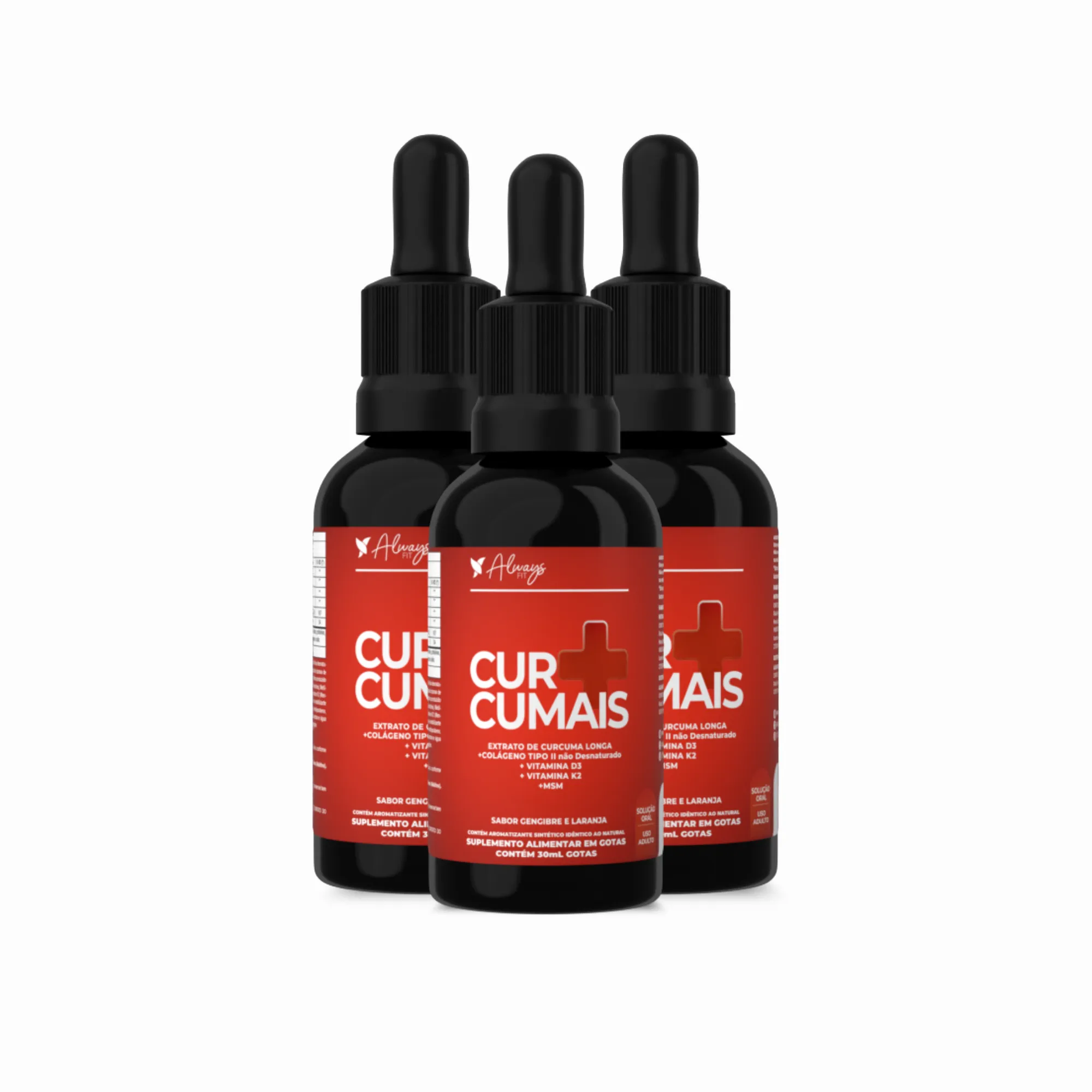 Curcumais - Cúrcuma, Vitamina D3, K2, MSM, Colágeno Tipo 2 e Condroitina - Image 7