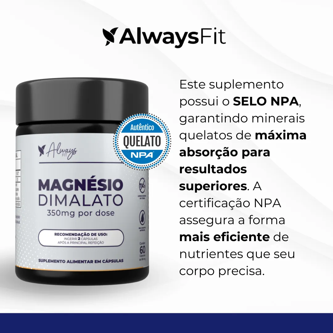 Magnésio Dimalato - 60 Cápsulas - Image 4
