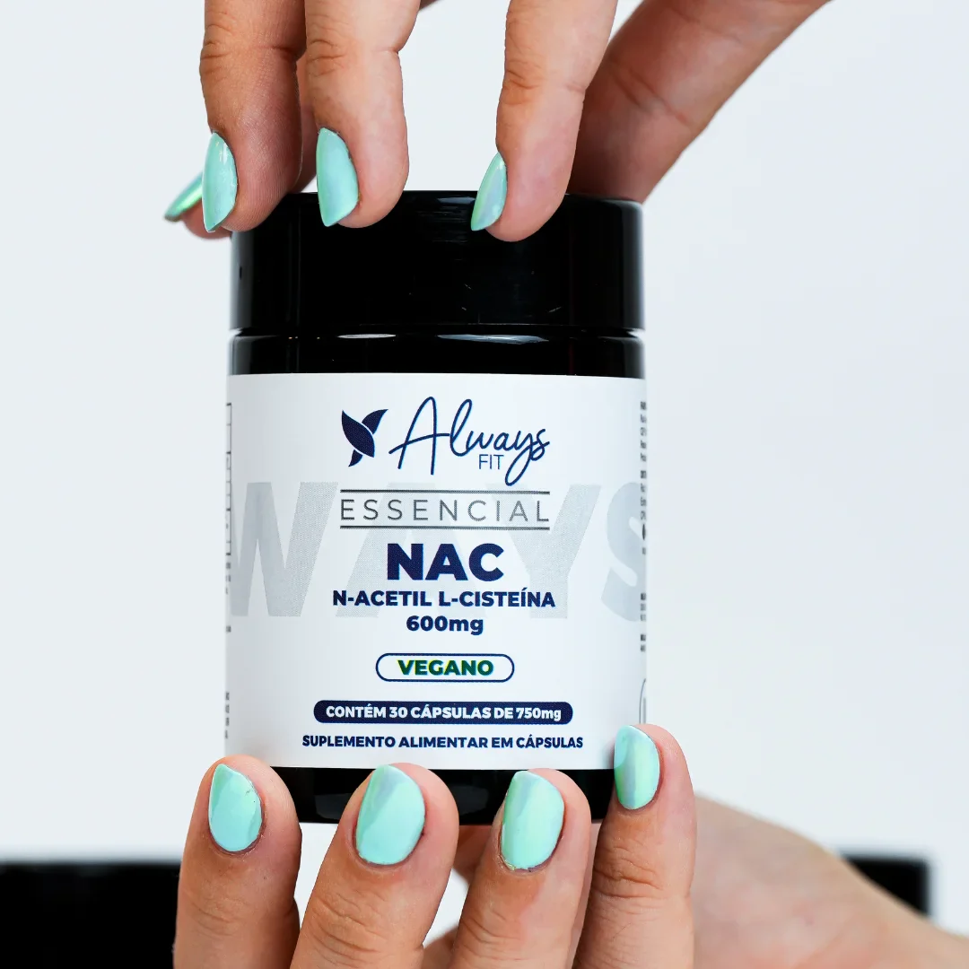 N-Acetil L-Cisteína NAC - 600mg - Precursor da Glutationa - 30 Cápsulas - Image 4