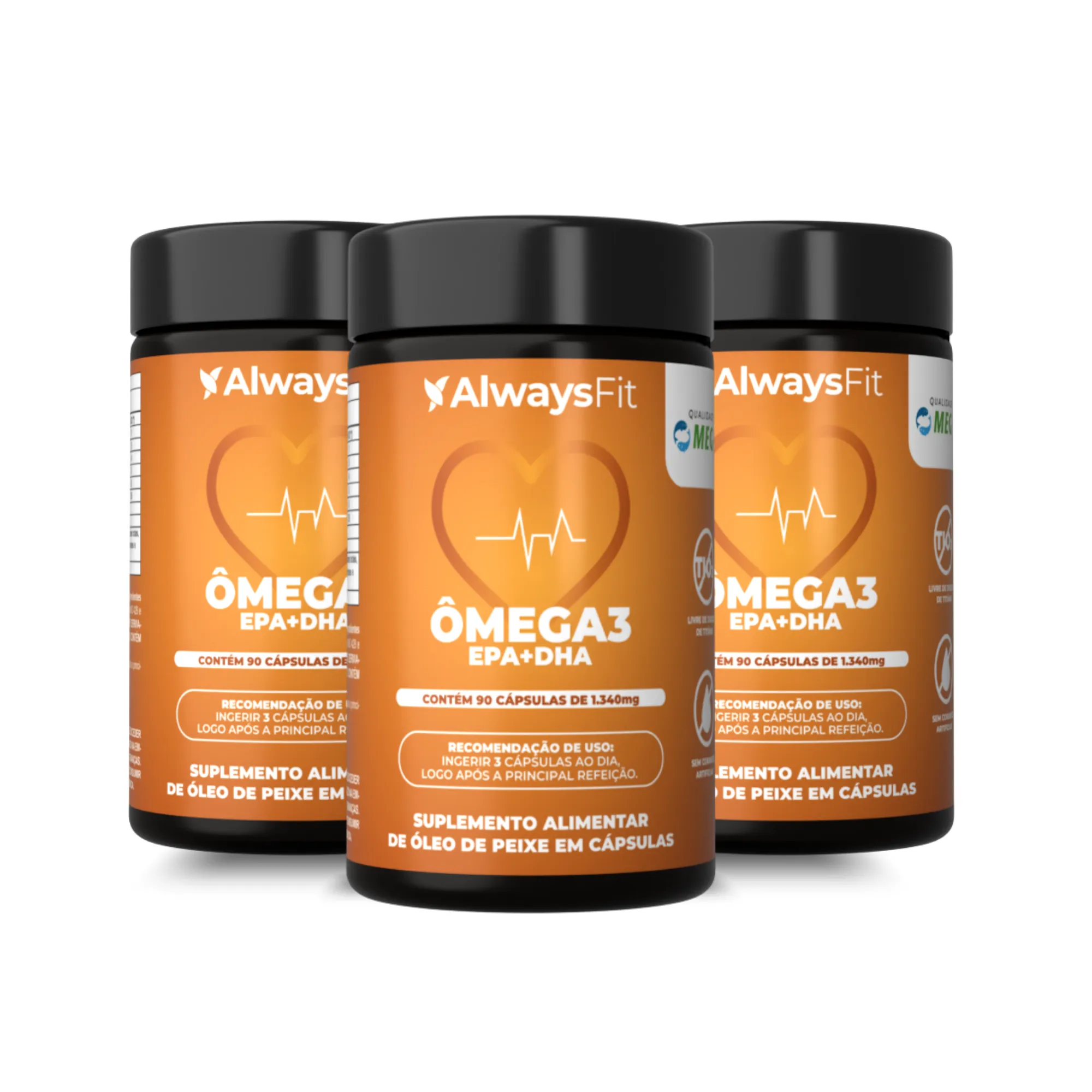 Ômega 3 - 540EPA 360DHA - 90 Cápsulas Selo MEG-3 - Image 4