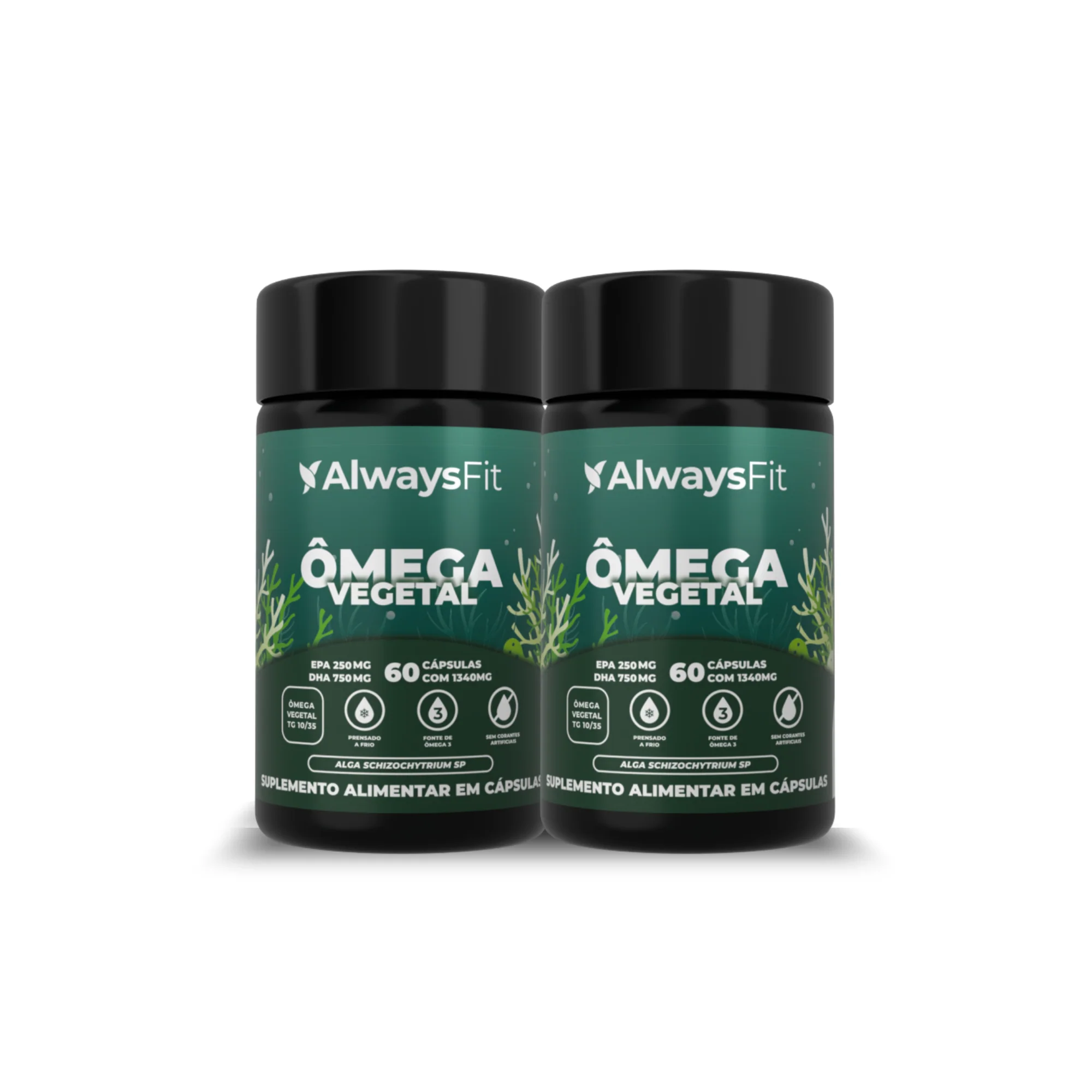 Ômega 3 com DHA 750mg e EPA 250mg de Algas Marinhas - Vegetal 60 Cápsulas - Image 4