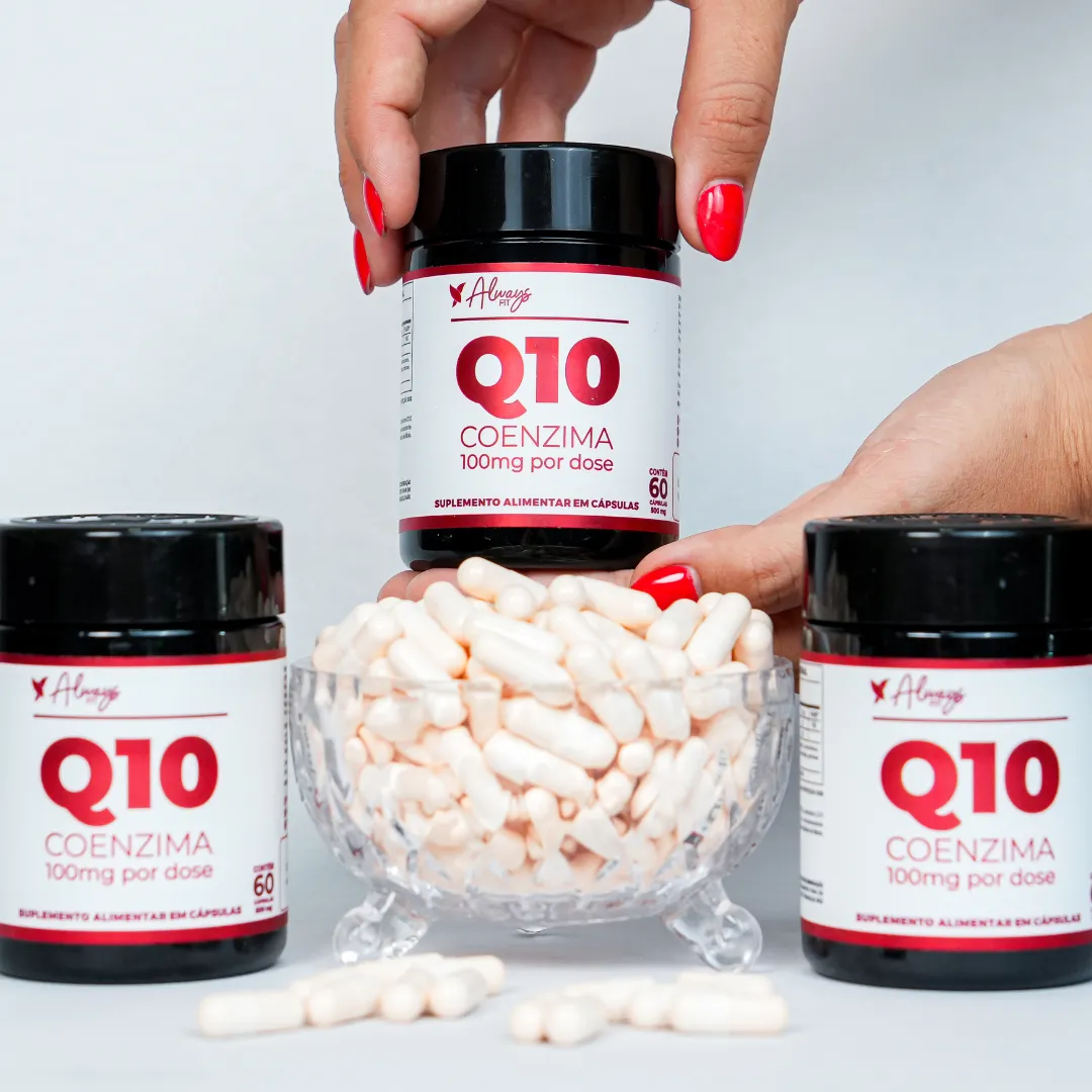 Coenzima Q10 com TCM e Vitamina E - 100mg Por Dose - 60 Cápsulas - Image 3