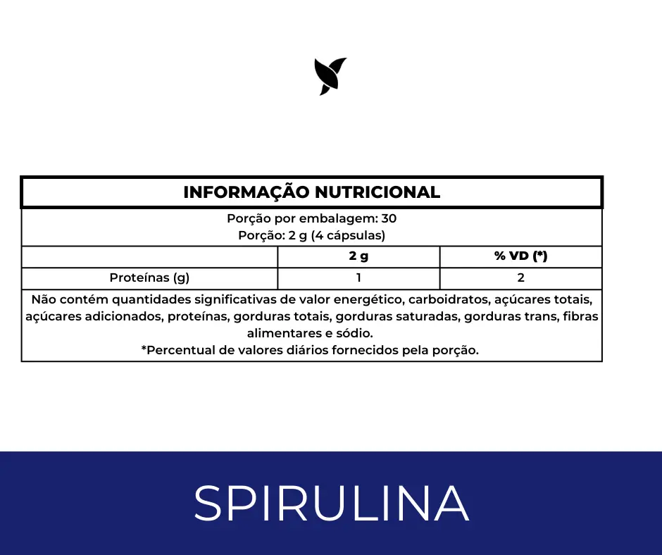 Spirulina 100% Pura - 120 Cápsulas - Image 4
