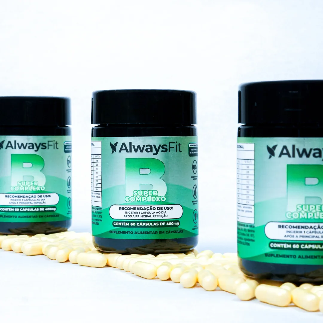 Super Complexo B - (B9 Metilfolato e B12 MetilCobalamina) - 60 Cápsulas - Image 3